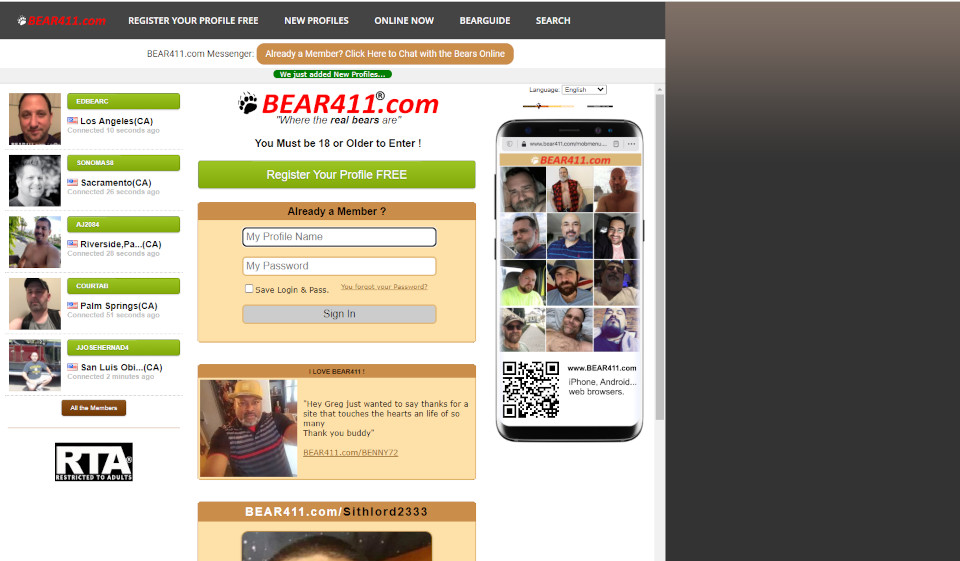 Bear411 Avis site rencontre 2025: notre évaluation et les notes clients